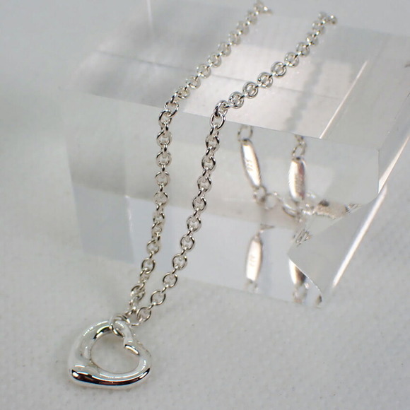 TIFFANY 925 open heart bracelet - Picture 4 of 7